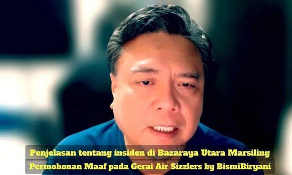 Suhaimi Yusof explained his side of the story after he was called out for behaving rudely. PHOTO: SUHAIMIYUSOFOFFICIAL/FACEBOOK