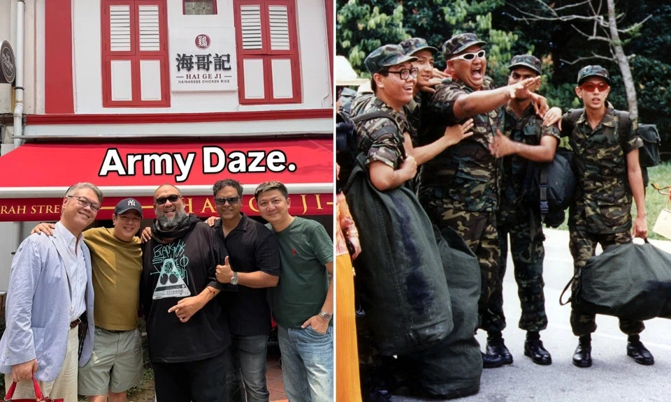 Army Daze actors reunite at Sheikh Haikel’s restaurant