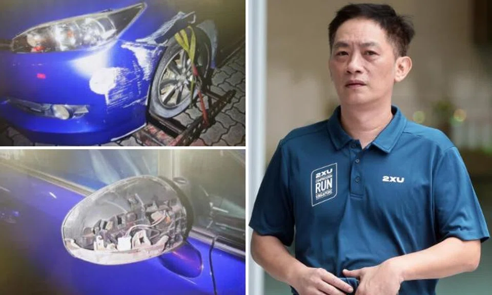 Tan Bee Sen drove a car after consuming alcohol in 2023 and it struck a motorcyclist.