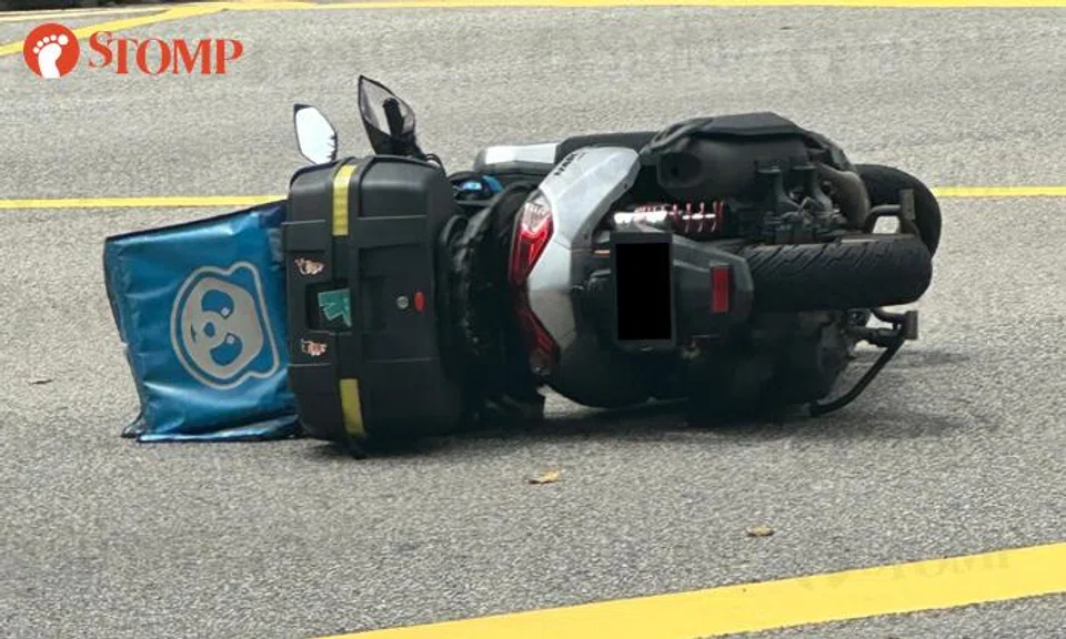 Motorcyclist, 55, taken to hospital after accident with car at Central Boulevard junction