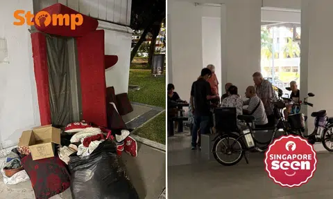 The sight of litter and open gambling at Aljunied Crescent shocked one Stomper.