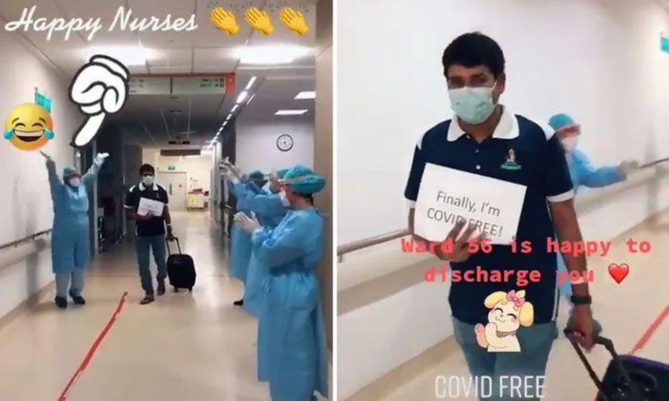 CGH nurses celebrate discharge of patient from ward in heartwarming video