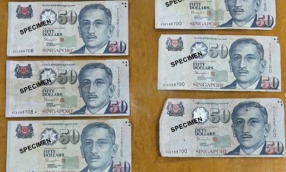 using and possessing counterfeit notes