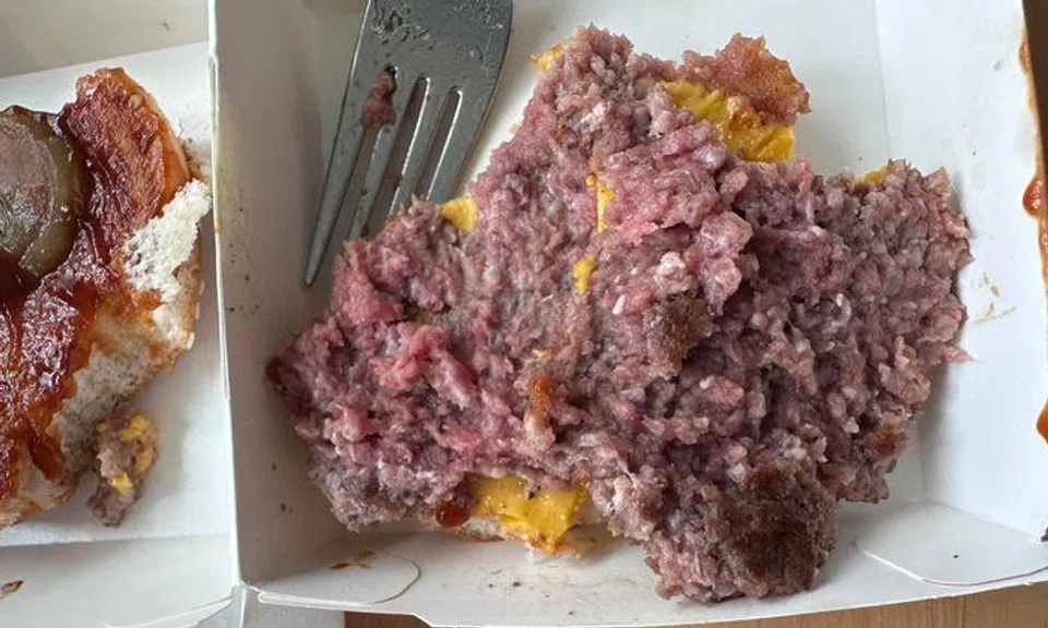Woman refutes McDonald's response to her mushy and 'severely undercooked' burger patty