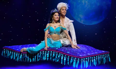 Disney's Aladdin musical takes you into a whole new world of glitz and glamour