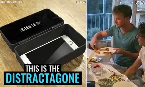 A cure for those addicted to phones has been found