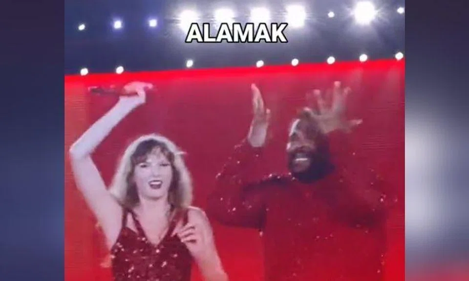 The same term was humorously used by pop star Taylor Swift’s dancer Kameron Saunders on stage to rapturous applause from the crowd during her fourth concert night at the National Stadium on March 7.