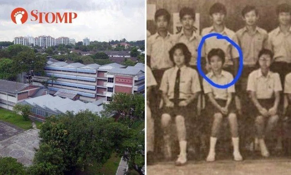 Loke Wai Ching was from Buona Vista Secondary School, which merged with Queensway Secondary School in 2001.