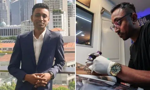 Ex-paralegal once aspired to be lawyer, now tattoos 20 clients a month at back of hair salon