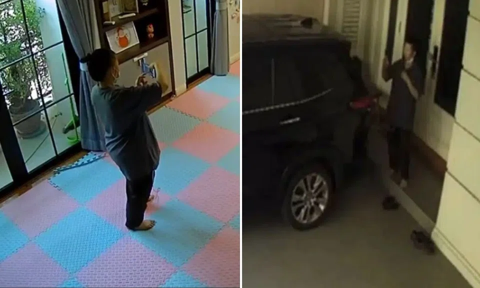 maid caught on CCTV pouring Dettol in 2-year-old’s milk bottle