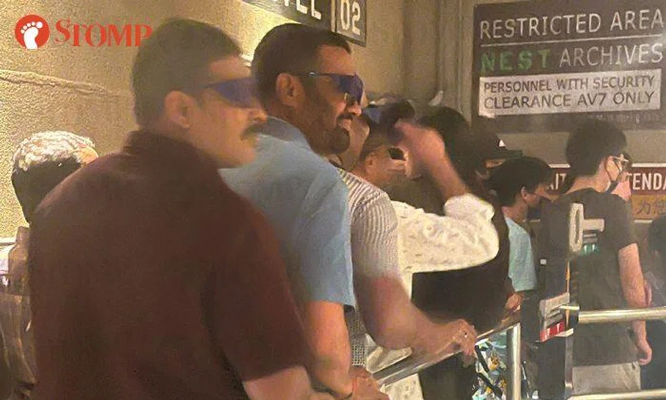 Men cut queue for Transformers ride at USS because they are 'rushing to catch flight'