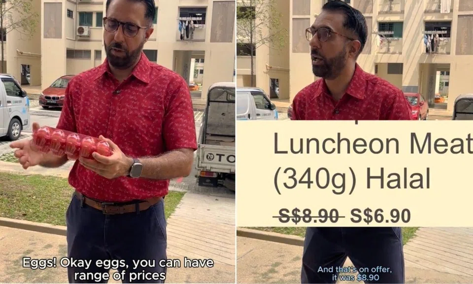 Pritam Singh, who is the MP for Aljunied GRC, guessed the prices of everyday groceries in a TikTok video uploaded on March 8.