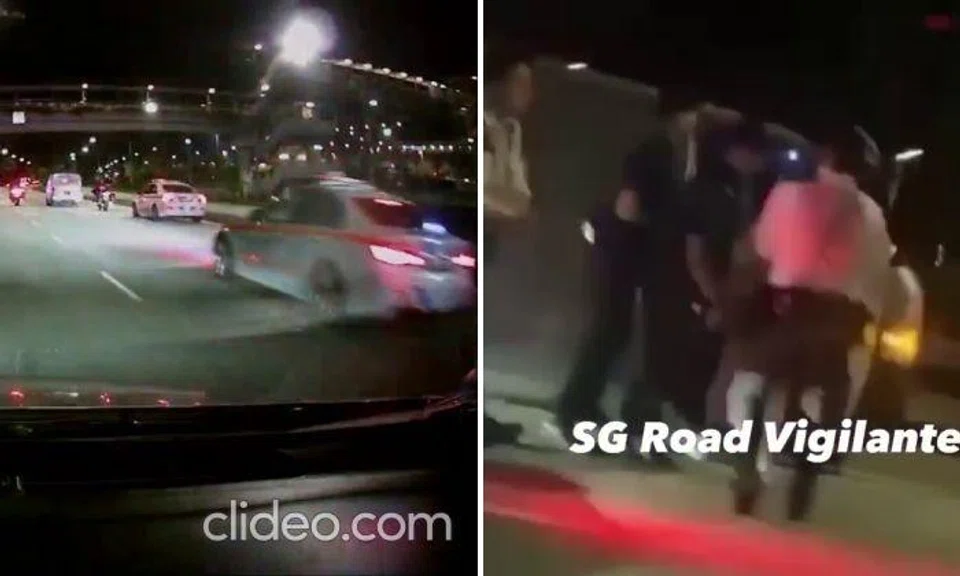 A midnight car chase from Kranji to Choa Chu Kang led to the arrest of a 21-year-old driver on Sunday.