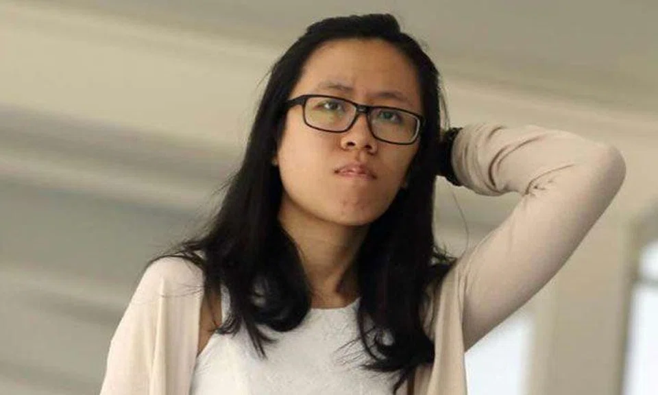 Heng Li Ying was sentenced to 30 weeks' jail for taking videos of other women in the changing room of a gym.ST PHOTO: WONG KWAI CHOW