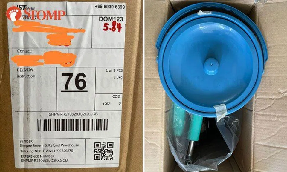 Stomper's healthy husband shocked to receive surprise parcel with his name on it: A commode
