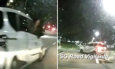 2 drivers swerve back and forth to overtake each other, netizens think there is deeper story