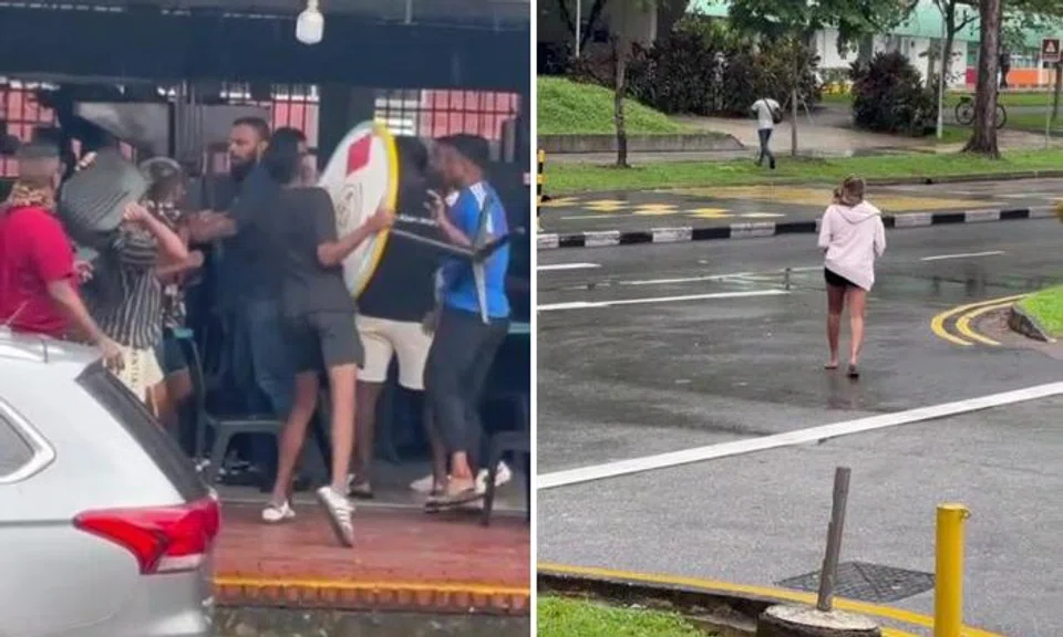 Twelve men and one woman, aged between 21 and 34, were arrested following a brawl in Toa Payoh 