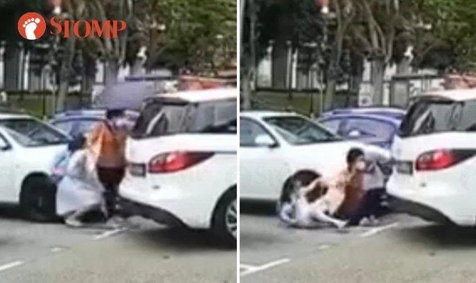 Reversing car knocks down woman and student at Bukit Timah