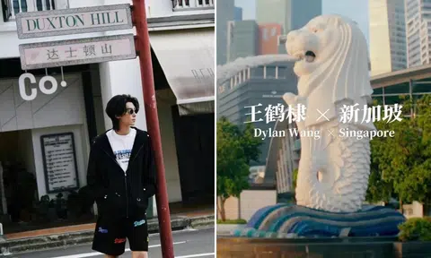 Chinese actor Dylan Wang appears in videos promoting Singapore tourism