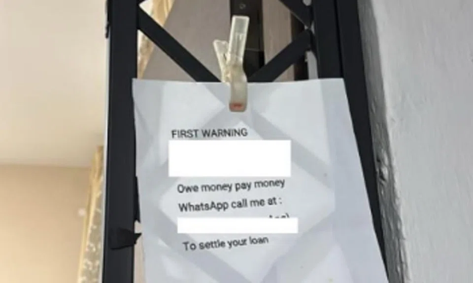 Bukit Batok unit gets 'first warning' to settle loan, man charged with loanshark harassment