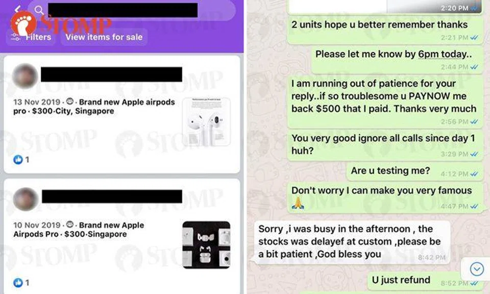 Police investigating after man pays $500 for 2 sets of AirPods -- only for seller to go MIA