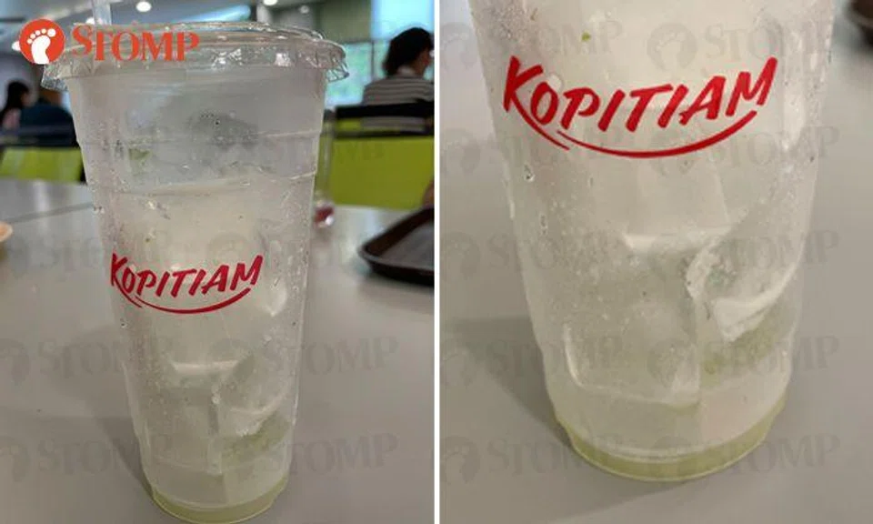 Diner feels ripped off after paying $0.60 more for upsized drink 'filled with ice to the top'