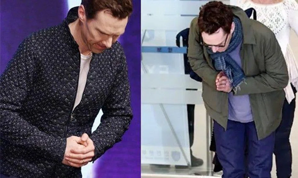 Avengers actor Benedict Cumberbatch under fire for disrespectful bowing