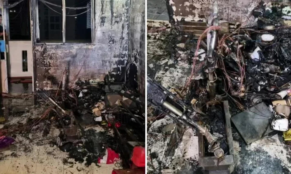 Non-compliant mobility devices pose severe fire risks.