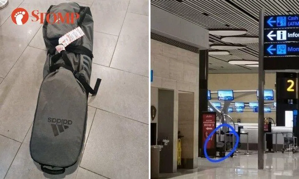 "After I checked in at the counter, a female ground staff member directed me to put my golf set on a trolley that was left unattended in an area where there was no other staff in sight," recounted the Stomper.