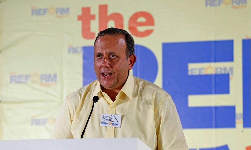 Reform Party leader Kenneth Jeyaretnam dies peacefully in his sleep, wife says