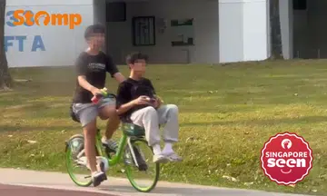 Anywheel bicycle, Yishun safety, bicycle basket