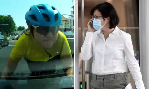 Brain tumour likely affected cyclist who clung to car bonnet in East Coast, says her lawyer
