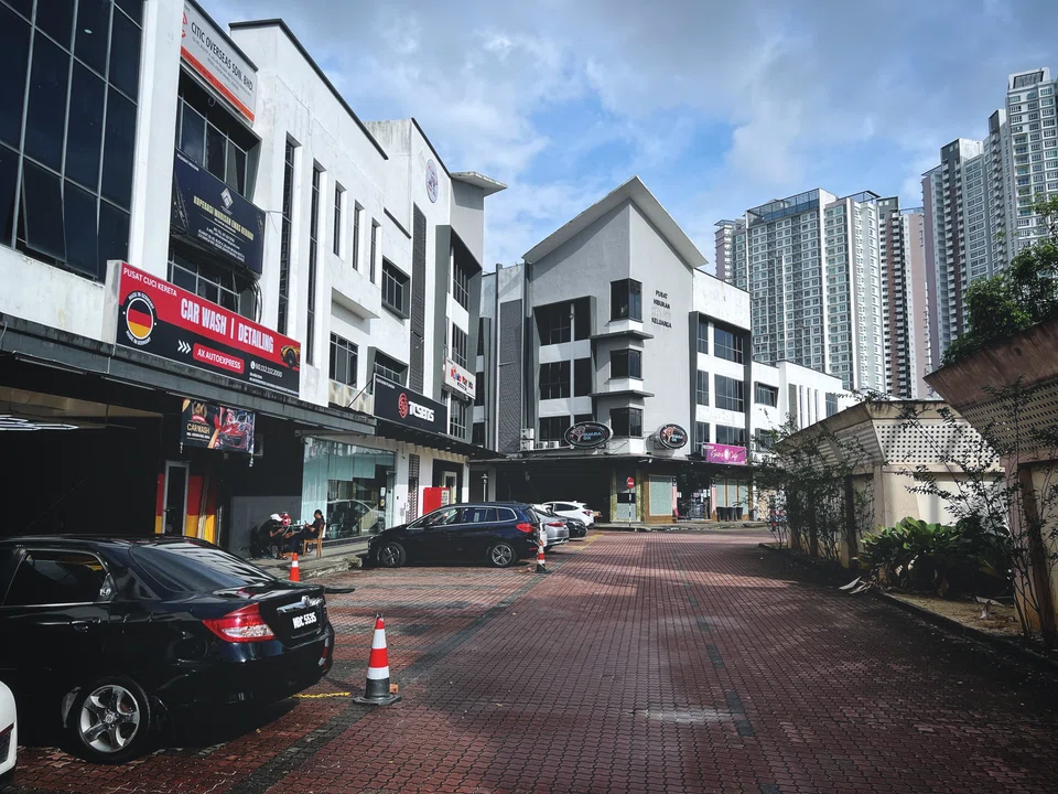 All quiet at the VEP information centre in Danga Bay, Johor Bahru, where motorists can have their registration and de-registration matters settled.