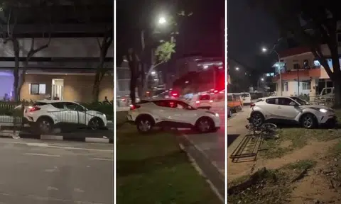 Man arrested after driving backwards, leaving trail of damage in Little India: 'Bro thought he was playing GTA5'