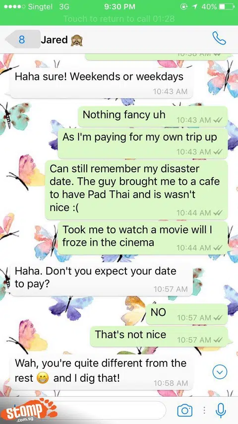 Tinder date promises to treat girl for a meal...but goes to the toilet and does not return, leaving her to foot the bill