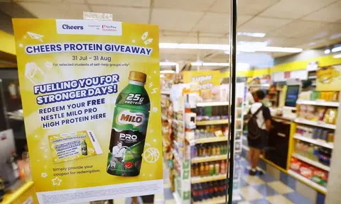4,500 low-income youngsters to get protein drinks at Cheers outlets under FairPrice pilot programme