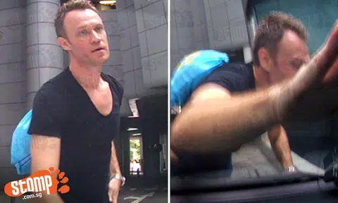 Police investigating incident of man banging on GrabCar and breaking its windscreen wiper at Beach Road