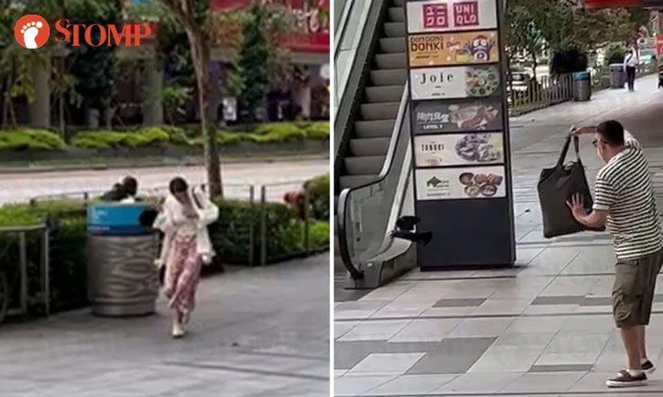 Crows attack people outside Orchard Central: One man was seen bleeding from his ear