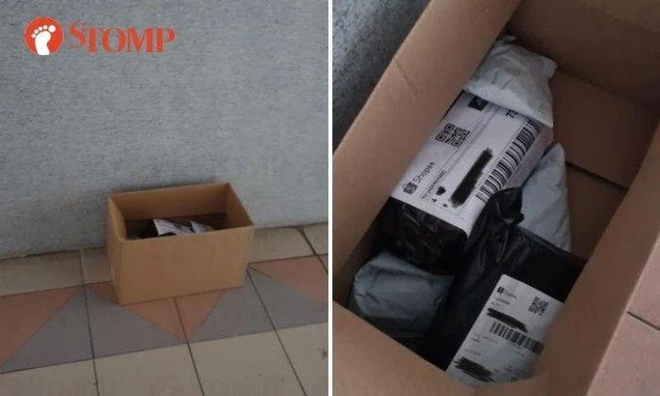 'Formal warning' for J&T Express driver who left parcels unattended at Woodlands lift lobby