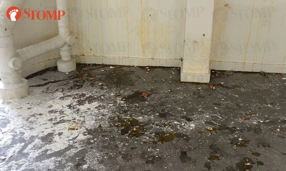 AHTC: Eggs and flour smeared all over Hougang void deck is 'inconsiderate and very unhygienic'