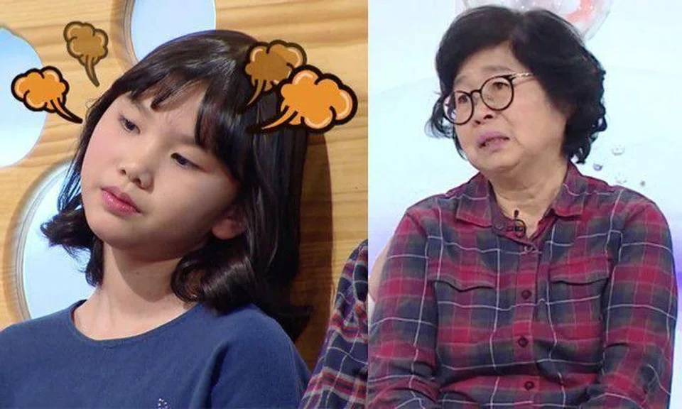 11-year-old gets frustrated when her grandma cries on TV