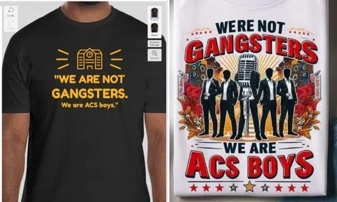 Netizens designed T-shirts emblazoned with the quote.