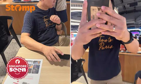 Dispute over foodcourt seat