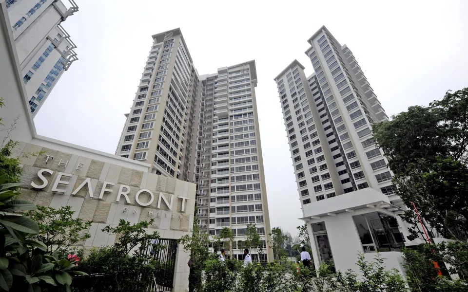 Madam Rita Kishinchand Bhojwani and her parents moved into an apartment at The Seafront on Meyer in 2010.