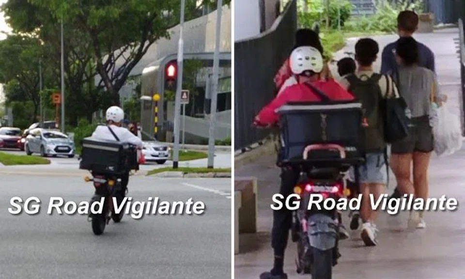 E-bike rider spotted flouting multiple rules in Potong Pasir: 'Very fast and very illegal'