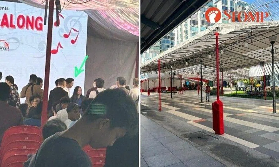 Stomper Jennifer managed to get a photo of her new Prime Minister only from a distance. She also shared a photo of the empty tent the morning after the revelry.