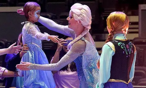 Five-year-old 'princess' with brain tumour has her wish come true