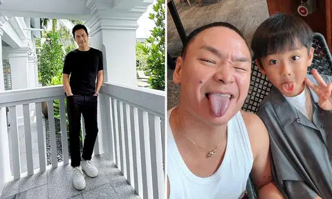 actor kevin cheng holidays in singapore