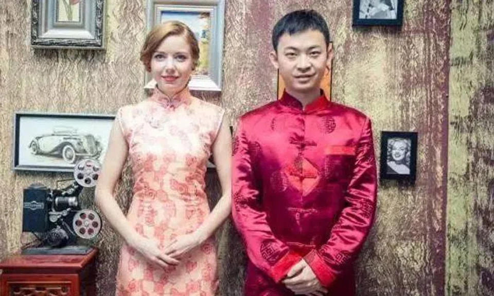 Anhui man, 28, brings beautiful Ukrainian bride, 22, back home to China for traditional wedding