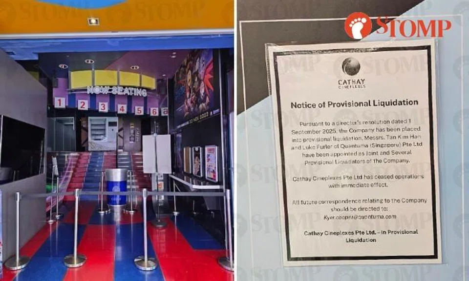 Cathay Cineplexes at Downtown East on Sept 1, 2025